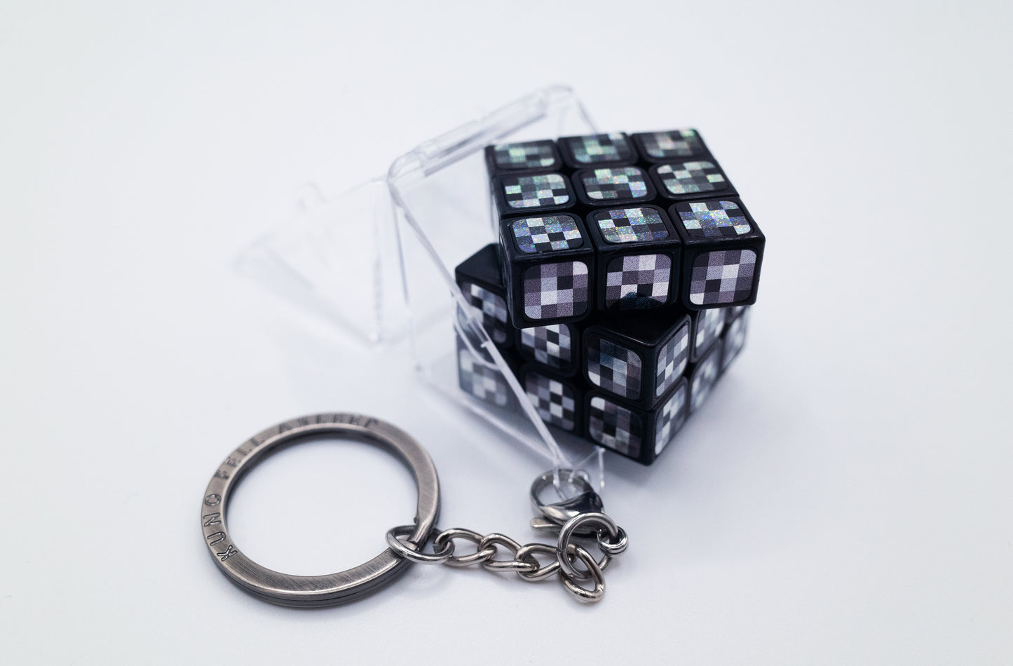 Signal Cube Type-Zero Keychain